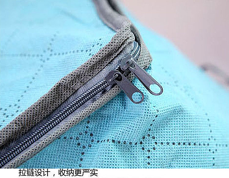 
                                        
                                        青苇 竹炭棉被衣物收纳袋 加高型 130L 浅蓝色 3个装                