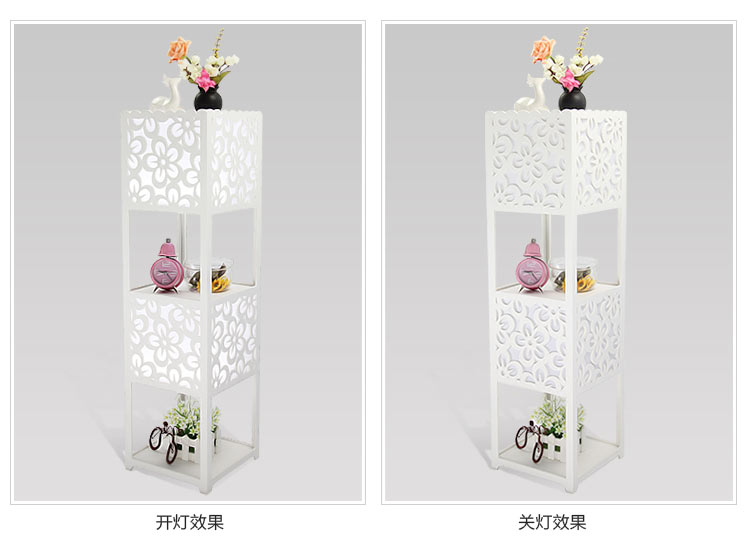 首度 现代简约客厅LED落地灯 浪漫樱花 LD0501 白色