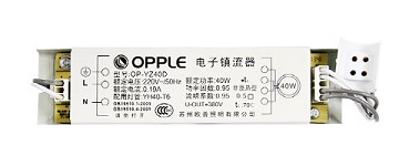 【京东超市】欧普（OPPLE） 40W T6环管电子镇流器