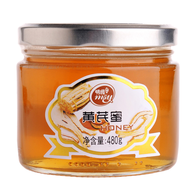 明园 黄芪蜂蜜480g 瓶