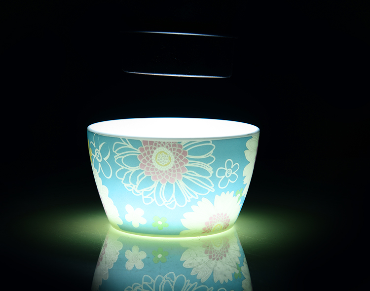 
                                        
                                        亿嘉IJARL 创意家用陶瓷器4.5英寸饭碗套装5只装 朵朵花                