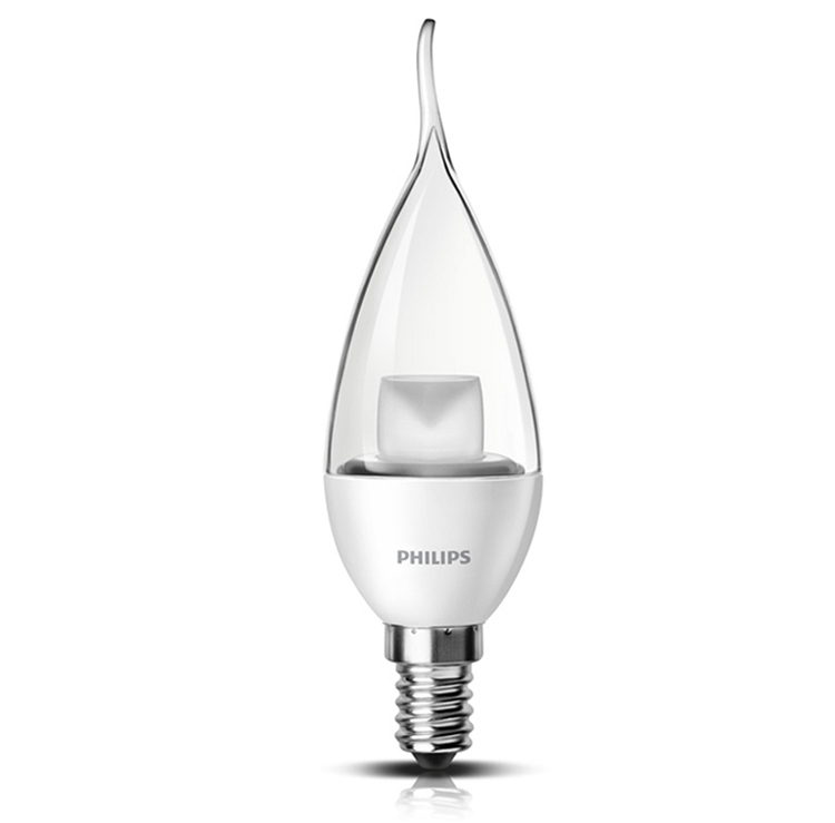 飞利浦（PHILIPS） LED灯泡 摇曳泡4W/E14 暖光色