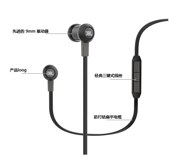 JBL S100a 立体声入耳式耳机 安卓版 白色 价格