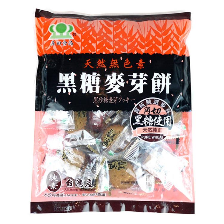 中国台湾进口 升田黑糖麦芽饼200g【行情 报价