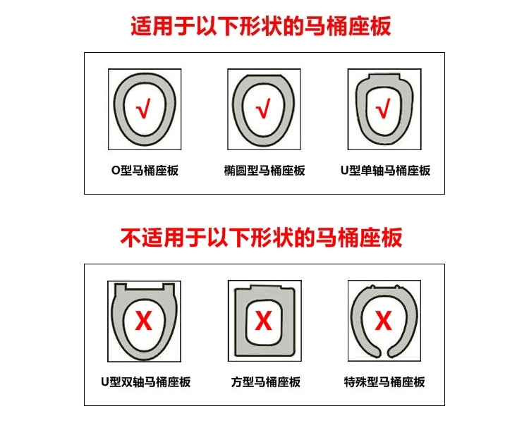 美丽雅 提花彩条O型马桶圈马桶垫 HC047716