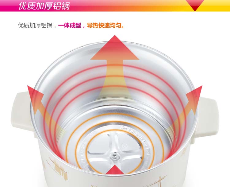 
                                        
                                                                                荣事达 电炖锅电炖盅白瓷母婴BB煲煮粥炖汤煲1.5L汤锅RBC-15M                