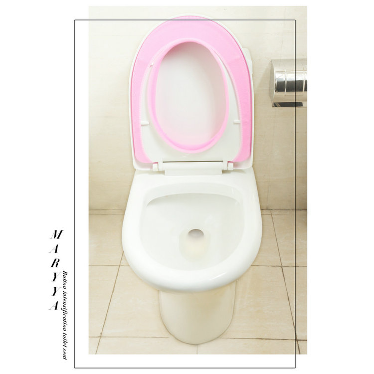 美丽雅 提花彩条O型马桶圈马桶垫 HC047716