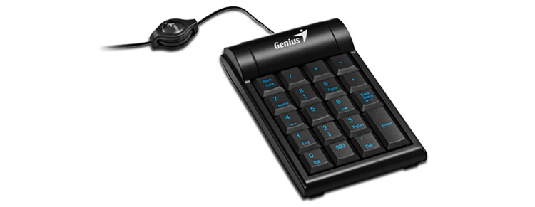 热销 精灵(Genius) Keypad001数字小键盘 19个