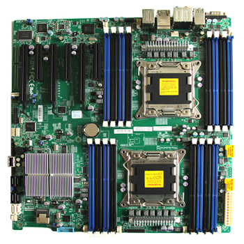 超微(supermicro) x9dai 双路工作站主板(intel c602/lga 2011)