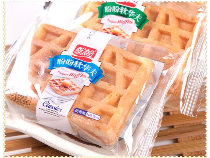 盼盼软华夫奶香味168g