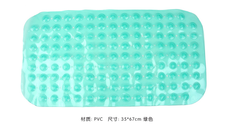 
                                        
                                        青苇 PVC浴室防滑 按摩脚垫 颜色随机                