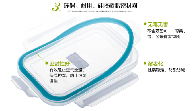 
                                        
                                                            贝特阿斯 耐热玻璃 保鲜盒400*2+800ml 三件套 冰箱 微波炉适用  饭盒 RL3-01B 圆方蓝 条纹红包随机送                