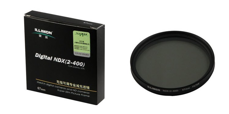 雷盟（ILLIMON） Digital NDX(2-400) 67mm 无级可调专业减光滤镜