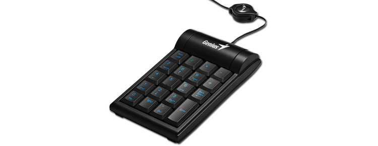 热销 精灵(Genius) Keypad001数字小键盘 19个