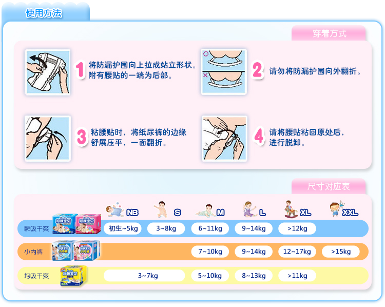 Mamypoko妈咪宝贝 瞬吸干爽<em>婴儿纸尿裤</em>【<em>女</em>