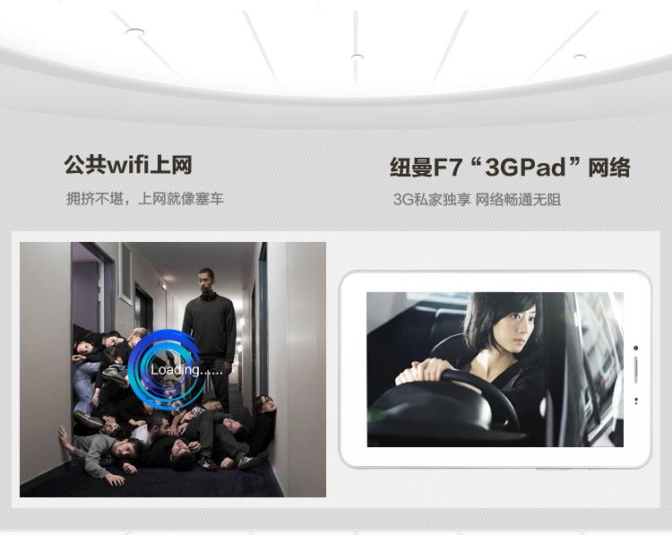 Планшет Newman F7 8GB 3G Планшет Newman F7 8GB 3G