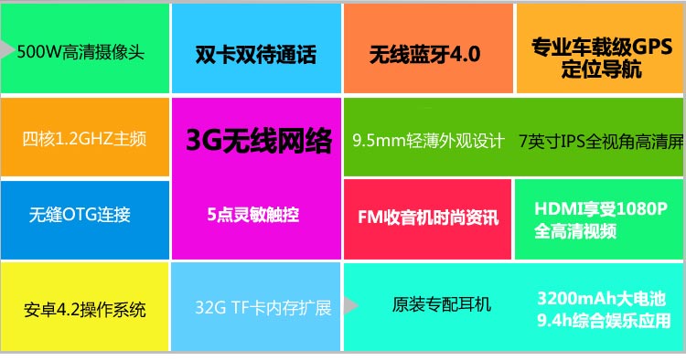 Планшет Newman F7 8GB 3G Планшет Newman F7 8GB 3G