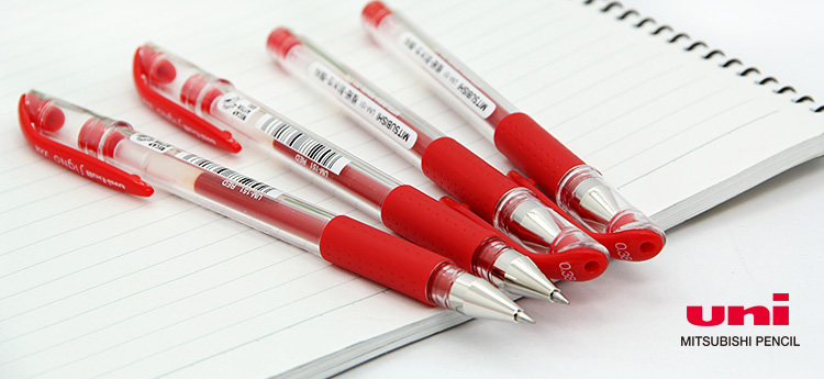 三菱(Uni) UM-151 (财务用笔)中性笔(红色) 0.38