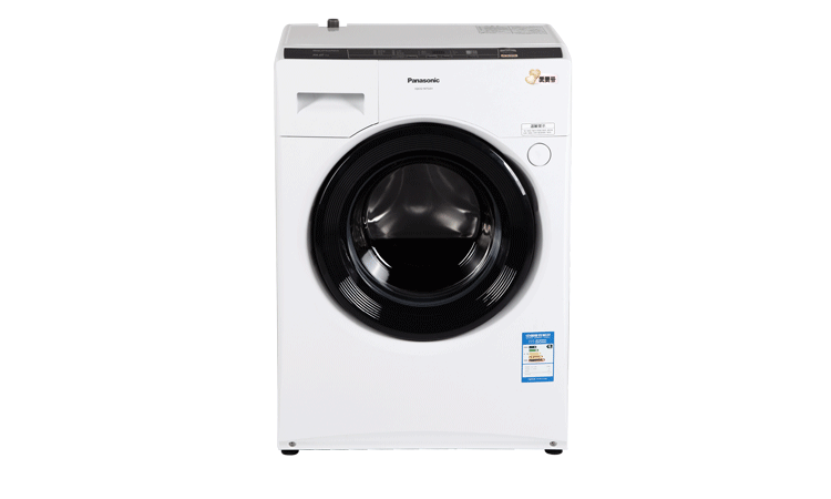1999元包邮 松下(panasonic) XQG52-M75201 5.2公斤 斜式滚筒洗衣机