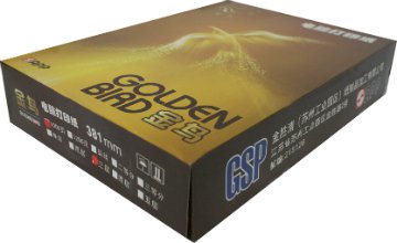 金光(APP)金鸟电脑打印纸381-3 三联不撕边 白