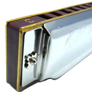 SUZUKI铃木 10孔布鲁斯演奏口琴1072C调 价