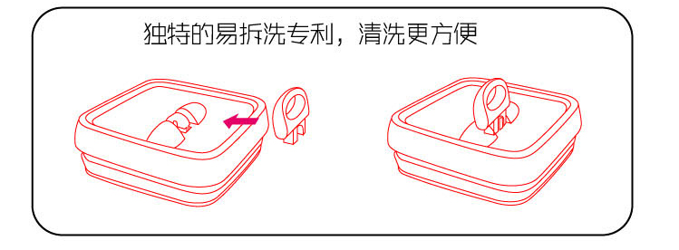 安买 易扣密封罐 储物罐 收纳四件套