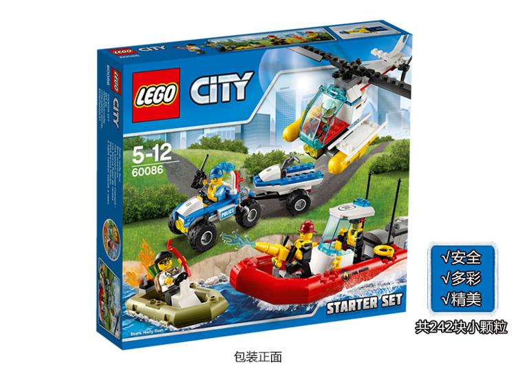 lego 乐高 city 城市系列 乐高城市入门套装 60086批发__lego 乐高