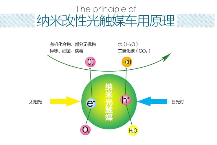 绿之源 汽车专用纳米改性光触媒 新车甲醛清除剂 汽车用品新车除甲醛除异味喷剂 