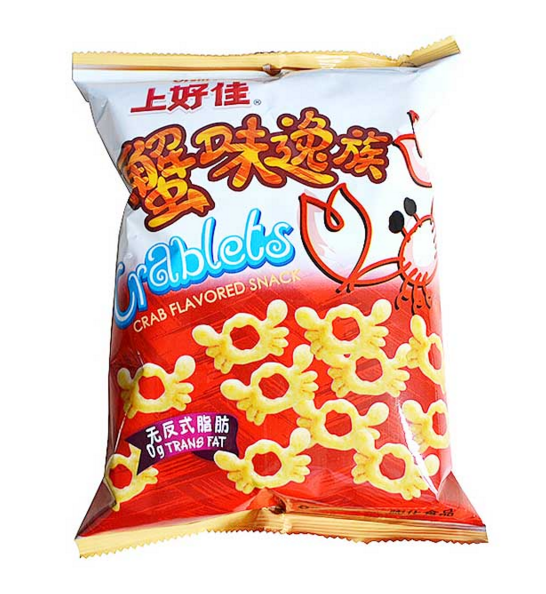 上好佳 蟹味逸族40g