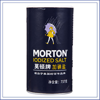 morton 莫顿牌 加碘盐 737g/罐