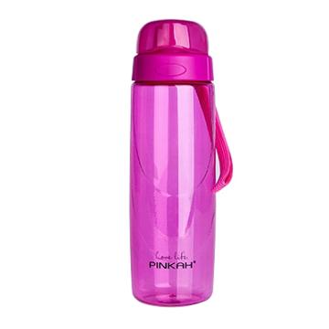 
                                        品家家品运动水壶 户外便携水壶(600ml)大容量水杯耐摔直饮水壶PJ-734 粉色                