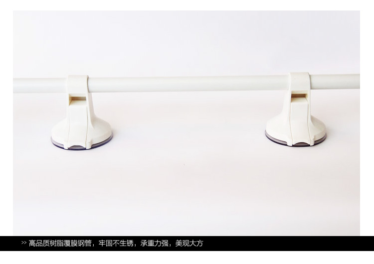 日本丽固（LEC）杠杆吸盘型浴室毛巾架（60cm）158