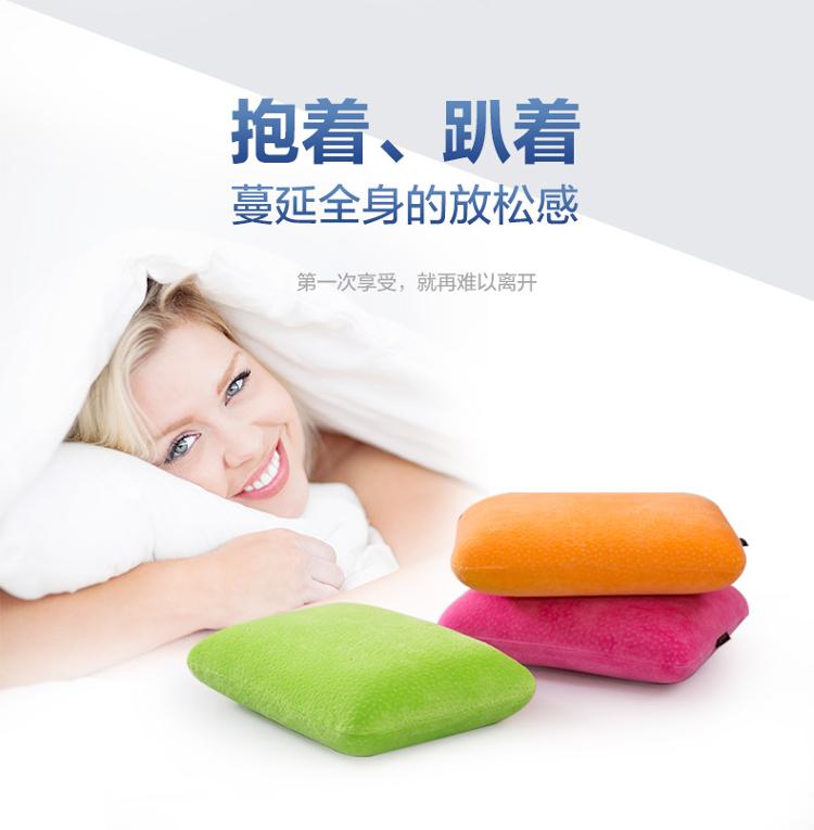 泰普诺 （Tenpon）诺伊曼家纺 抱枕  慢回弹多用抱抱枕头靠垫  草绿色