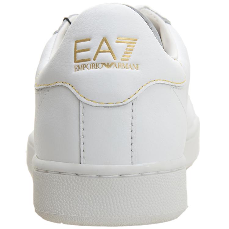 emporio armani ea7 阿玛尼 男士白色牛皮运动鞋 278024 5p299 00010