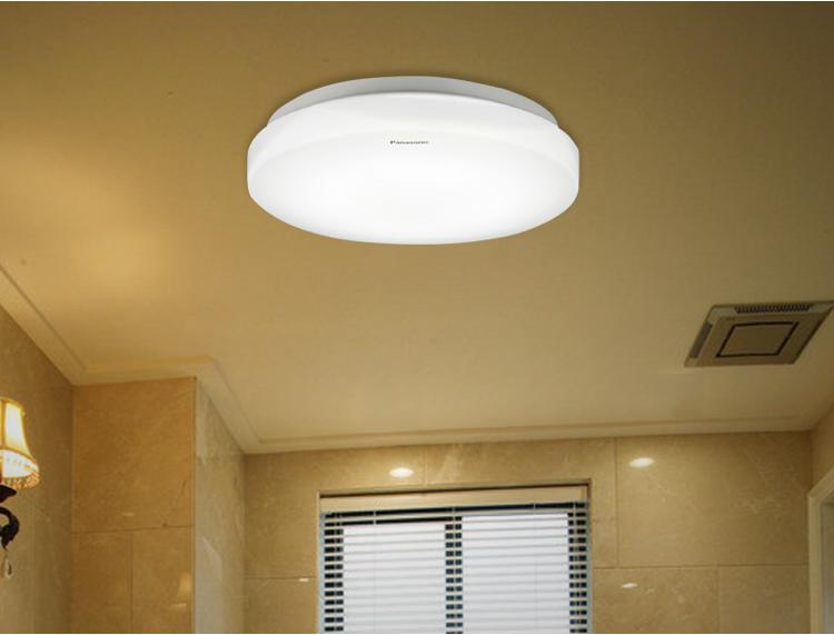 松下（Panasonic）HHLA0605 灯具小吸顶灯LED灯阳台灯过道灯走廊灯玄关灯圆形 8W