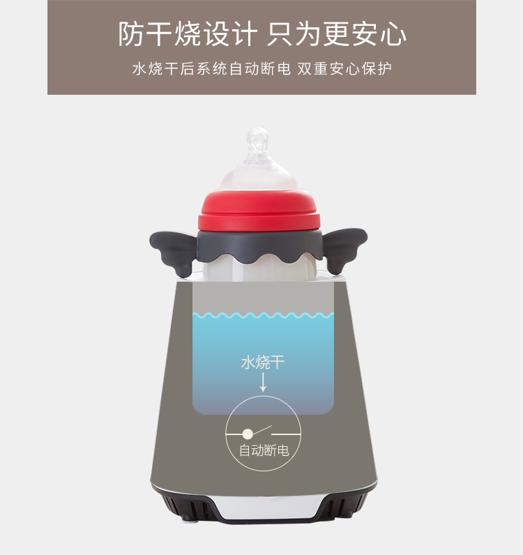 小白熊 (Snow Bear) 家用暖奶器 多功能温奶器 恒温多功能温奶器 HL-0607 升级款-京东