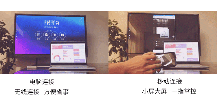皓丽(horion)55m1 55英寸智能会议平板 触摸触控.-京东