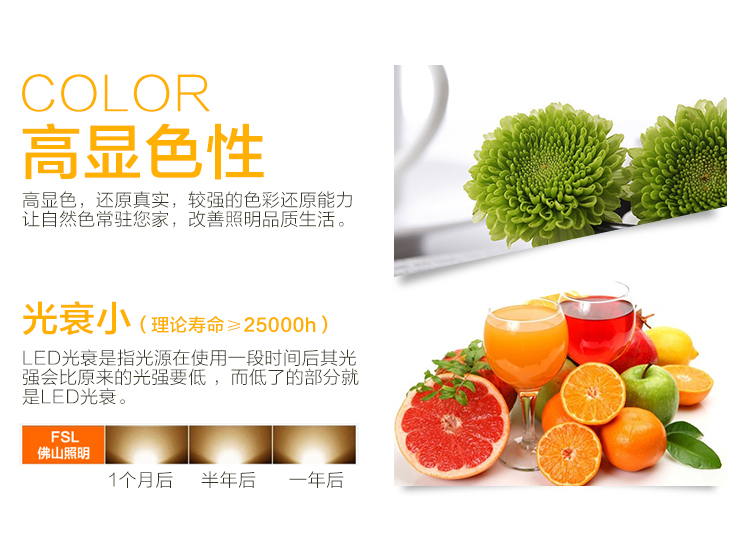 
                                        
                                        佛山照明（FSL）LED球泡节能3W大口E27水晶蘑菇泡日光色6500K 10支装                