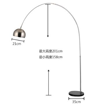 
                                        
                                        道远亮眼睛 美式LED落地灯 5W白光 客厅书房卧室床头落地台灯金属钓鱼麻将落地灯ML636                