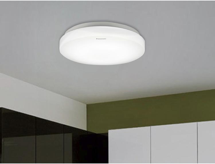 松下（Panasonic）HHLA0605 灯具小吸顶灯LED灯阳台灯过道灯走廊灯玄关灯圆形 8W
