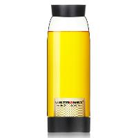 唯成 450ml耐热玻璃水晶杯 居家用办公隔热便携随手男女过滤水杯 A450 蓝色杯套