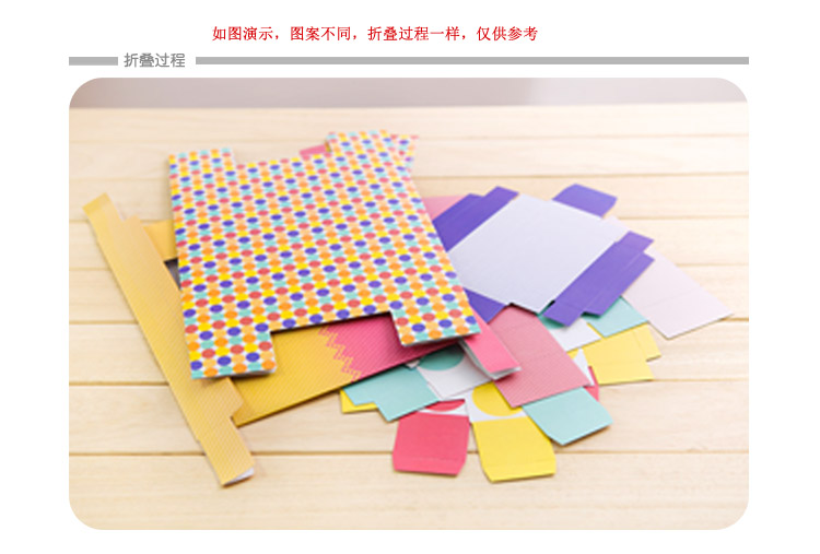 青苇 韩版DIY创意纸质收纳盒 桌面杂物化妆品遥控器整理盒 红色