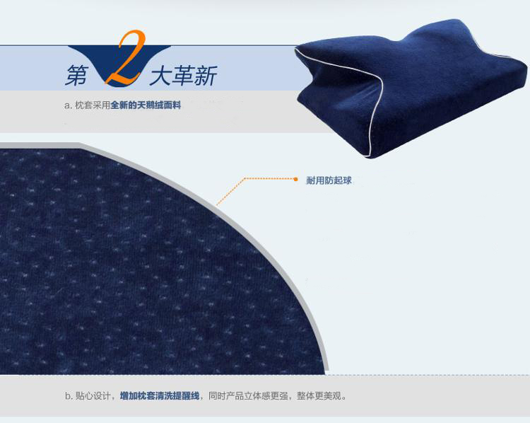 
                                        
                                        睡眠博士（AiSleep）枕芯 全方位护颈记忆枕 慢回弹护颈枕 太空颈椎枕头                