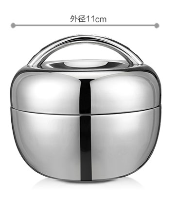 
                                        
                                                            金钥匙（GOLDEN KEY） 饭盒 1000ML密封苹果型 GK-QQ1000                