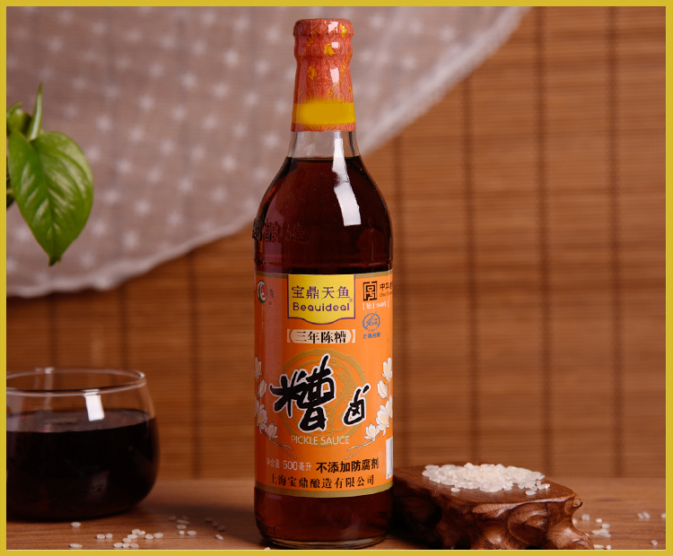 宝鼎天鱼醪糟三年陈糟糟卤500ML