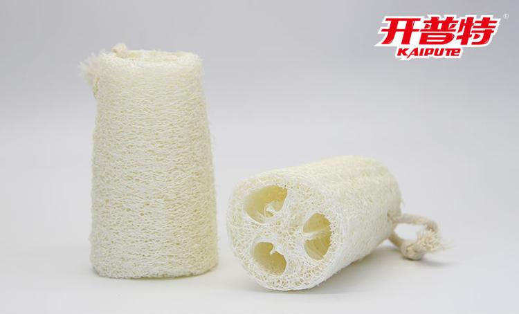 开普特 天然丝瓜络洗碗刷锅百洁布不沾油丝瓜瓤两个装 WH-8129