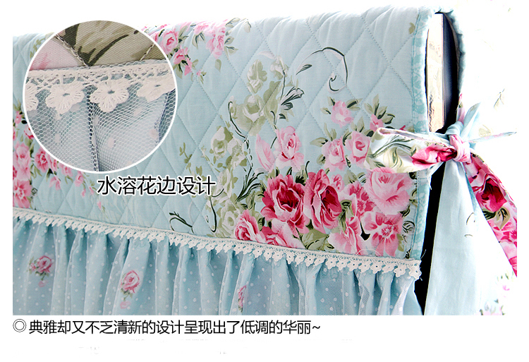 幸运狗 luckydog 罗曼莎系列布艺电视机防尘套42寸 105*70cm 