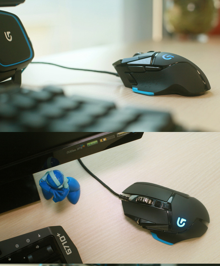 罗技（Logitech）G502 自适应游戏鼠标