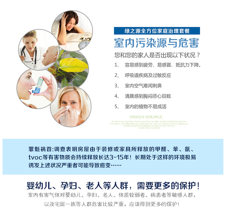
                                        
                                                            绿之源 60~80㎡母婴新房装修光触媒活性炭  除甲醛清除剂家具除油漆味异味除甲醛喷雾剂防霉治理套装适用                
