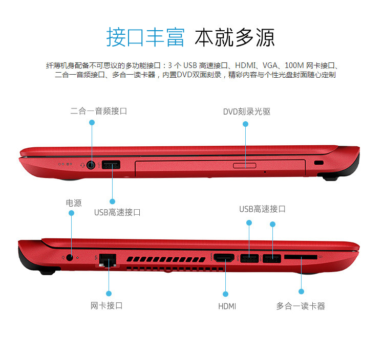 惠普（HP）Beats影音系列 Pavilion 14-v049TX 14英寸笔记本（i5-4210U 4G 500GB 830M 2G独显 Win8.1 白色）